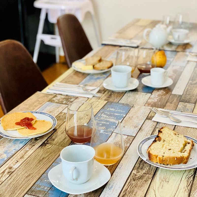 petit déjeuner intérieur