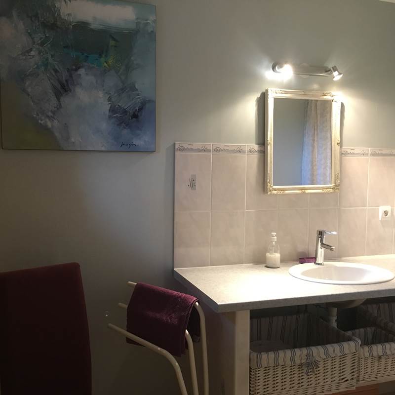 Salle d'eau chambre "Prune"