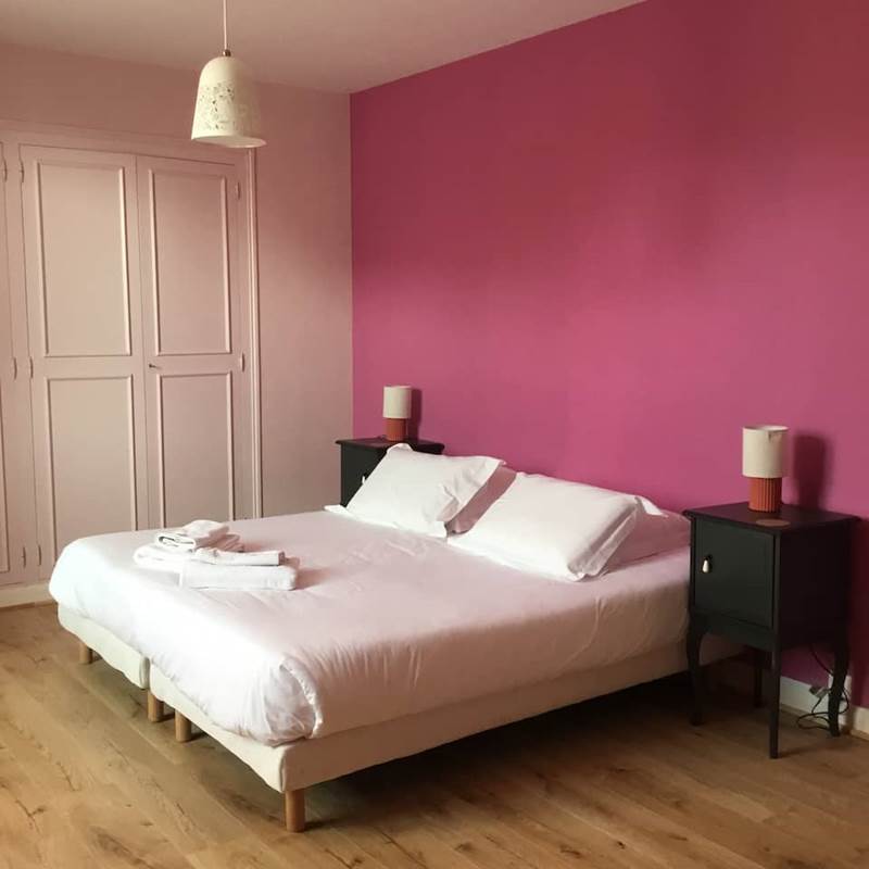 Naiades: chambre avec lit king size ou 2 simples avec coiffeuse
