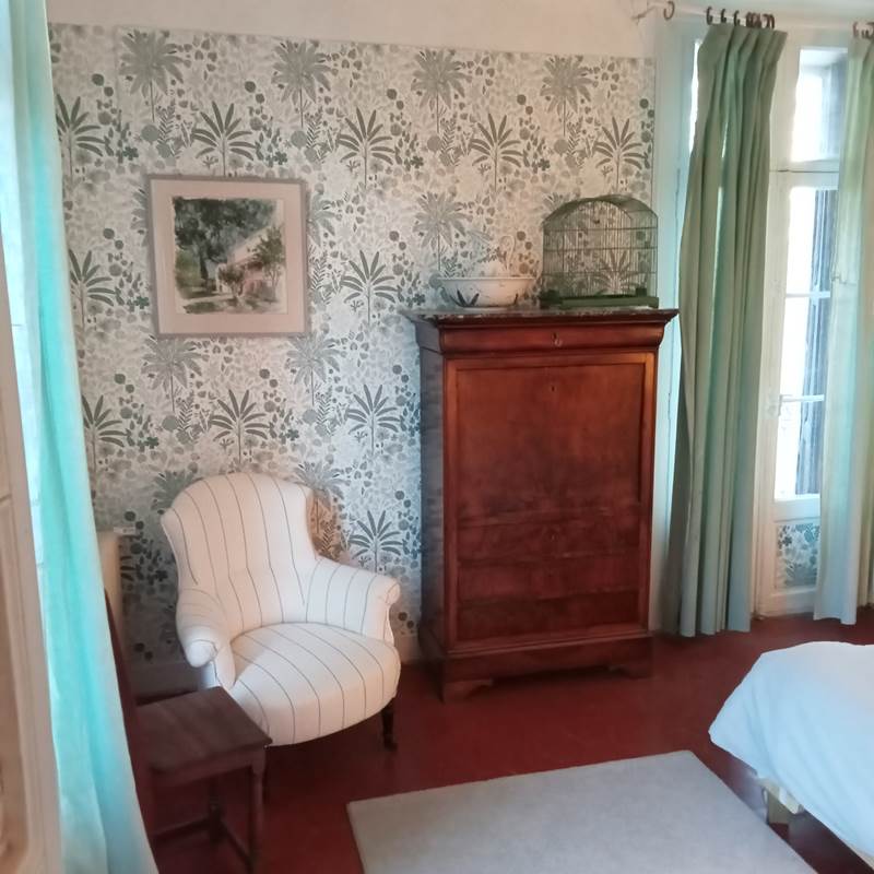 Le Mas Palegry chambres d'hôtes Perpignan - chambre n°1 suite avec vue sur jardin