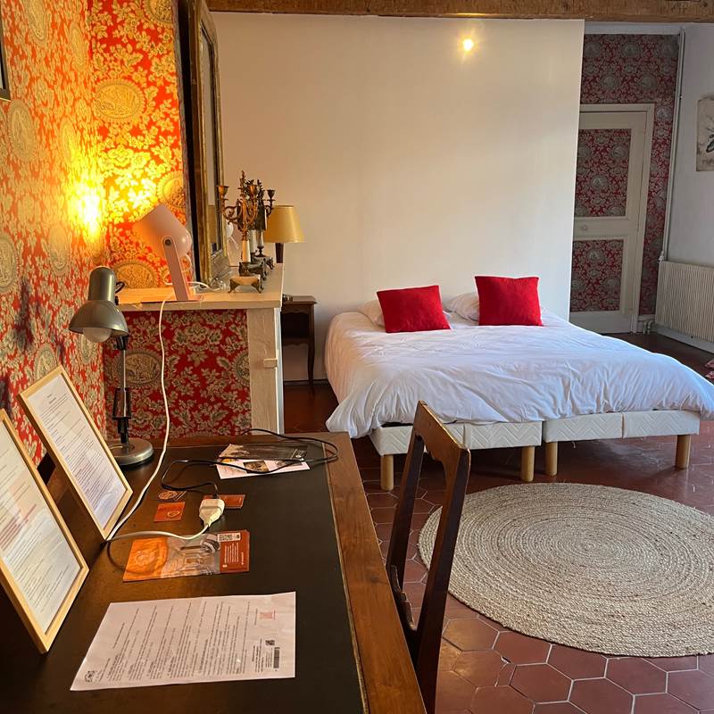 Le Mas Palegry chambres d'hôtes Perpignan chambre 3 côté terrasse 06