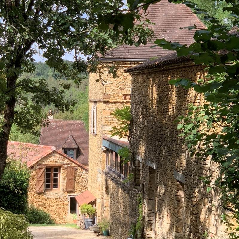 Entrée de la chambre Prune