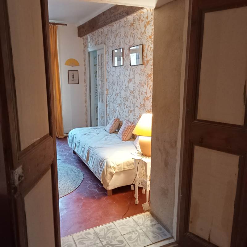 Le Mas Palegry chambres d'hôtes Perpignan - chambre n°1 suite avec vue sur jardin