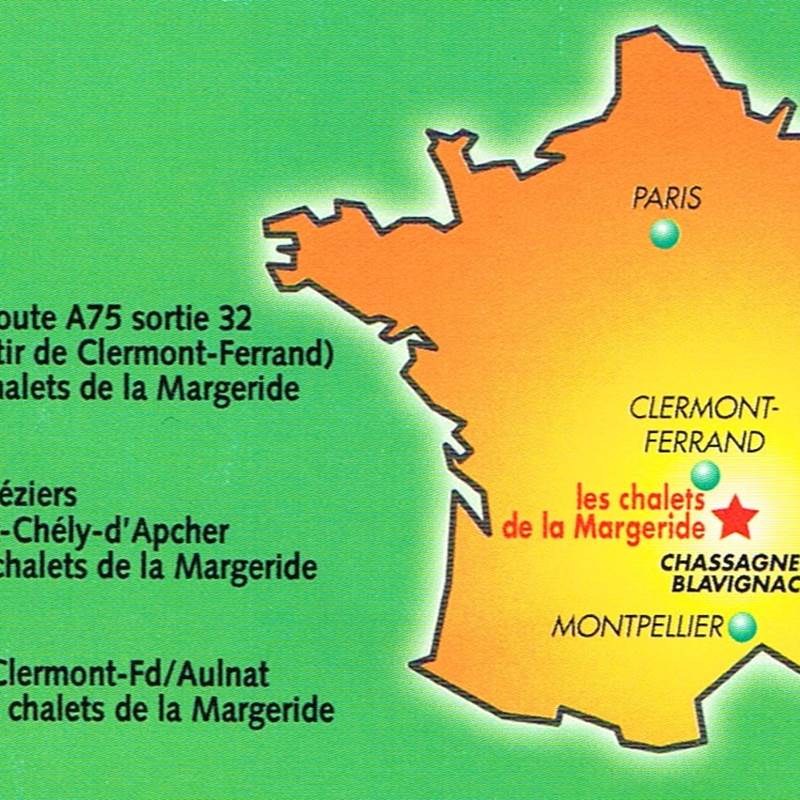 Les Chalets de la Margeride: Une position au cœur du Pays