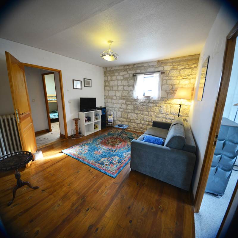 pièce palière - canapé lit