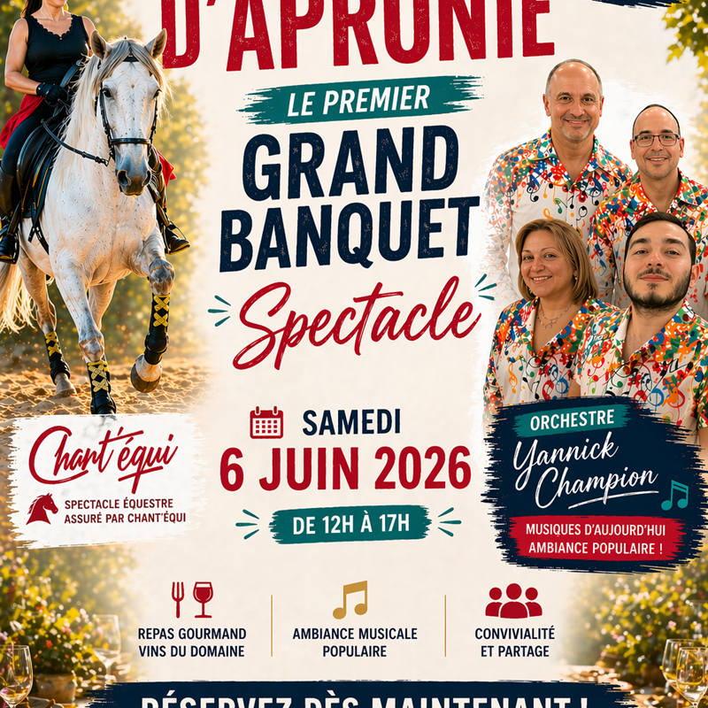 Projet Affiche grand banquet