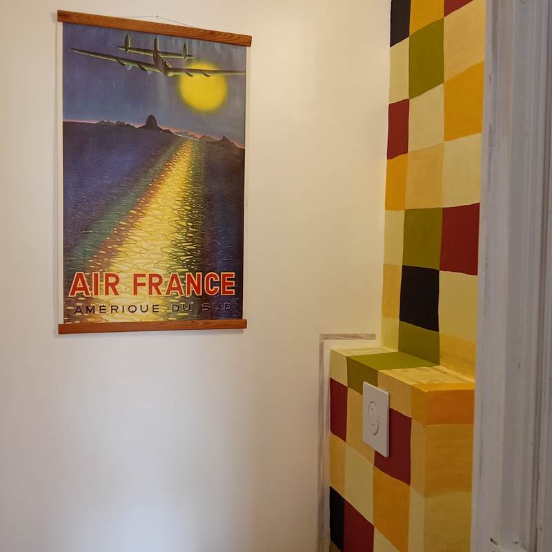 Le Mas Palegry chambres d'hôtes chambre 4 décoration sdb toilettes
