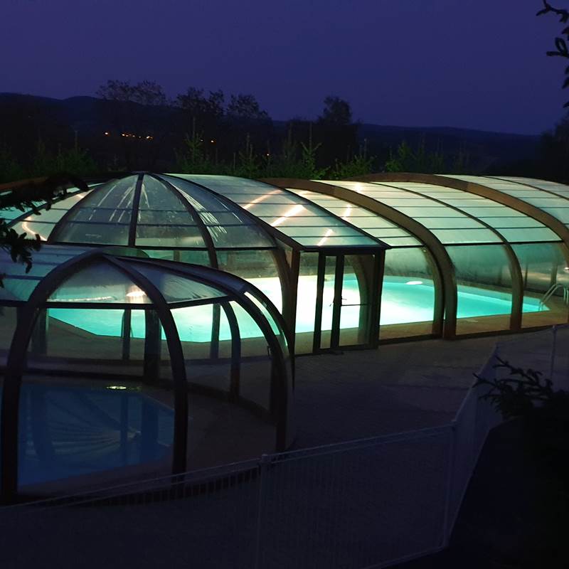 Piscine de nuit