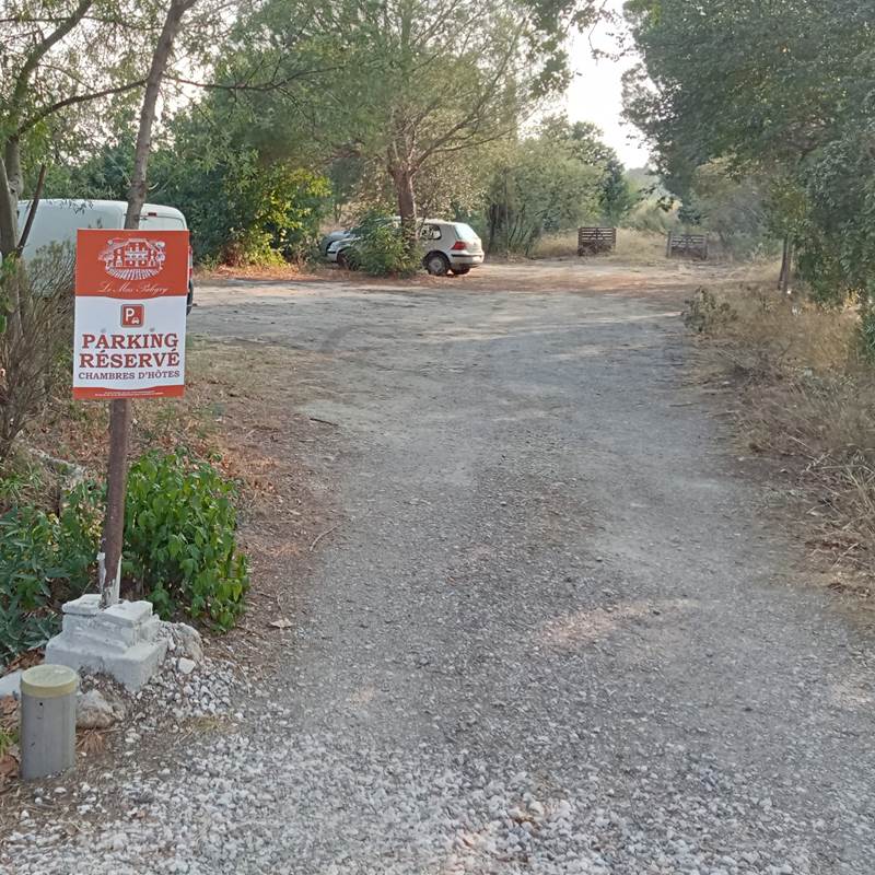 Le Mas Palegry Chambres d'hôtes  Perpignqan - Le parking