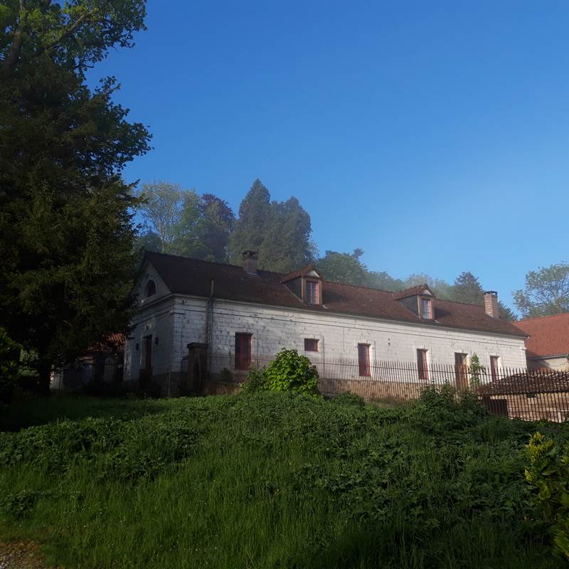 Longère vue de la cour