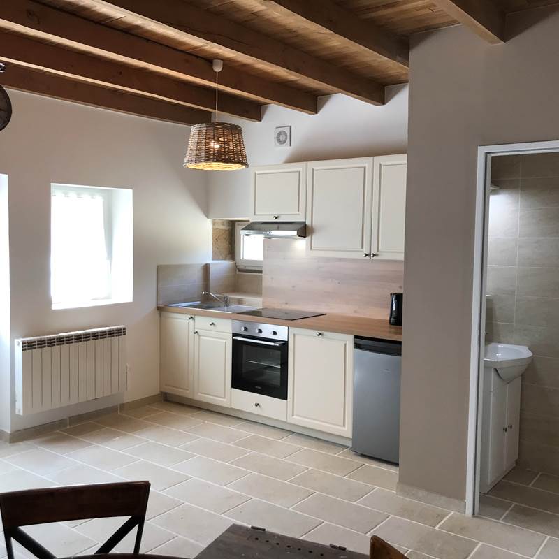 Coin cuisine - Gîtes Vassivière Le Fer A Cheval