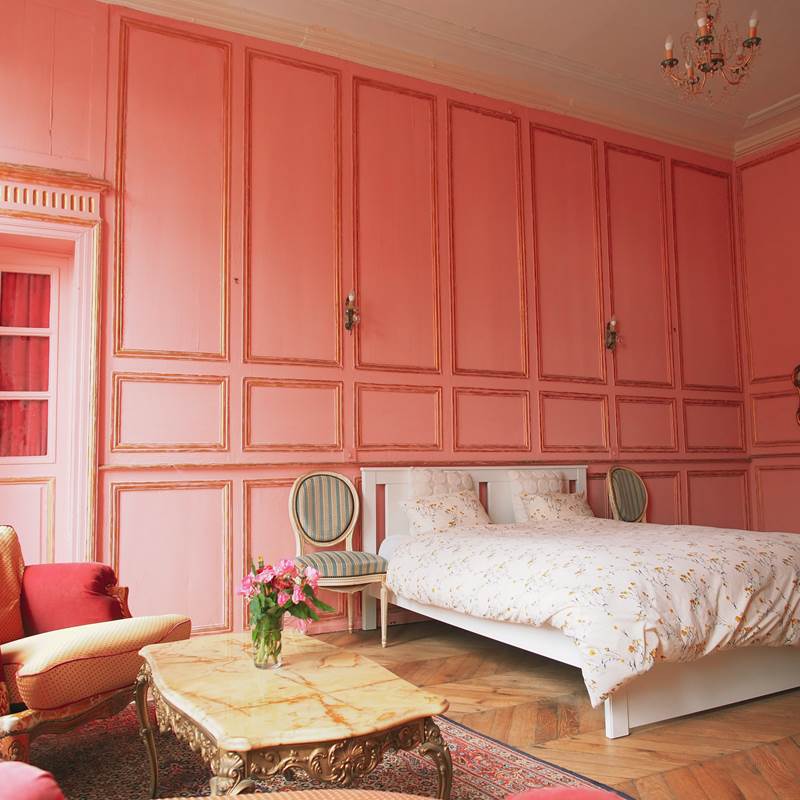 Chambre rose 4