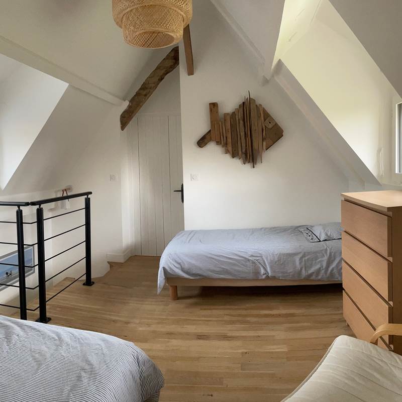 la chambre enfants à l'étage
