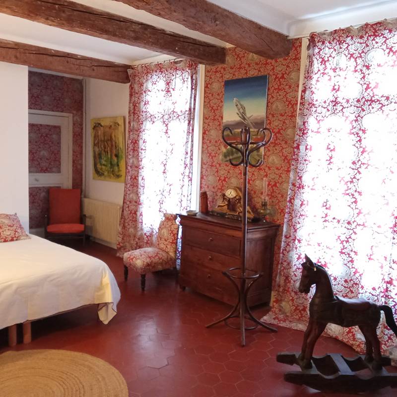 Le Mas Palegry chambres d'hôtes Perpignan chambre 3 côté terrasse décor 01