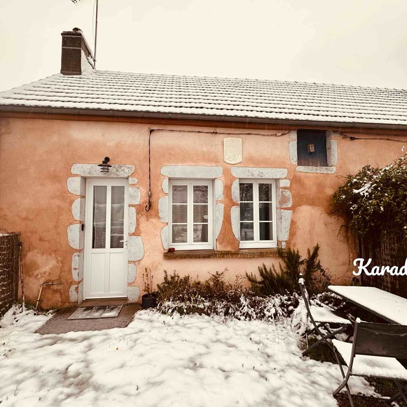 facade en hiver