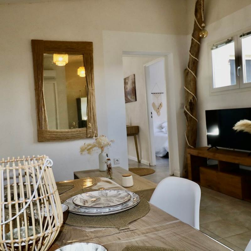 Gites Terra di a Bravona - Appartement Mamo Salon