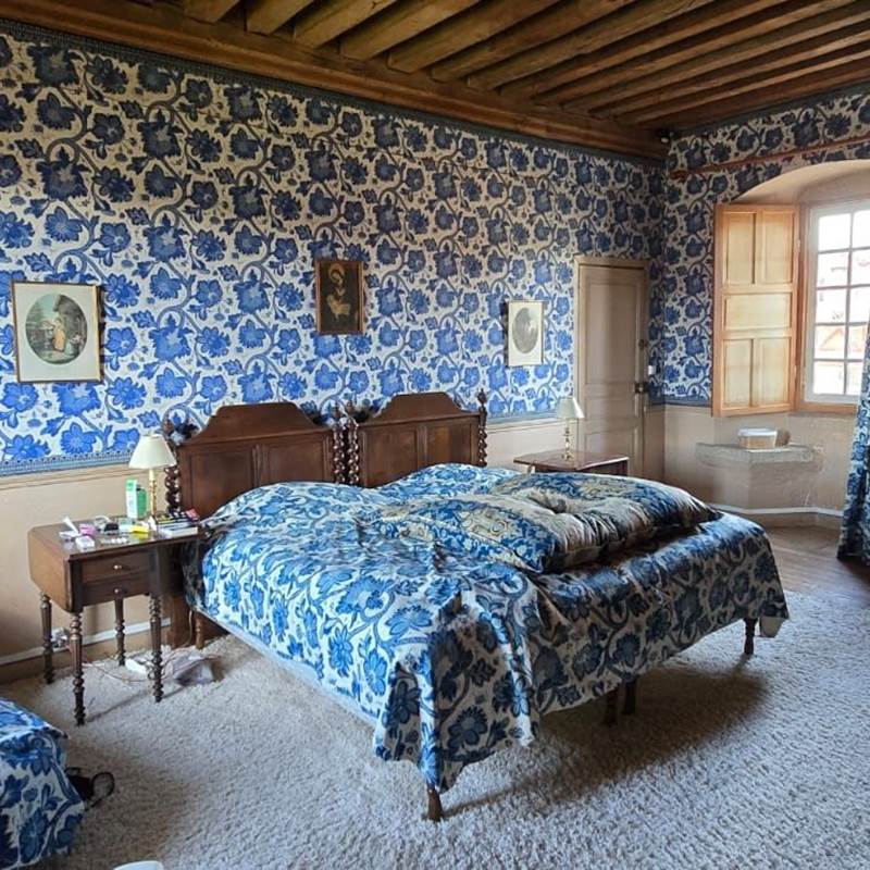 Chambre bleue