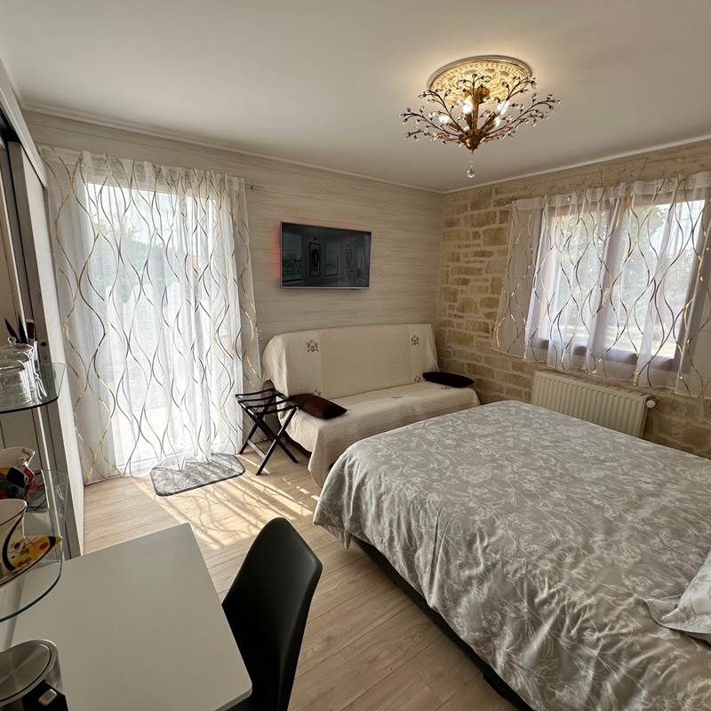 Lit Queen size et canapé convertible 190x140 2 places
