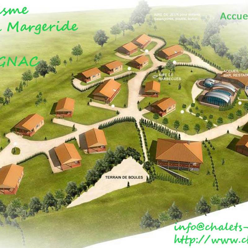 Les Chalets de la Margeride: Plan 3 D