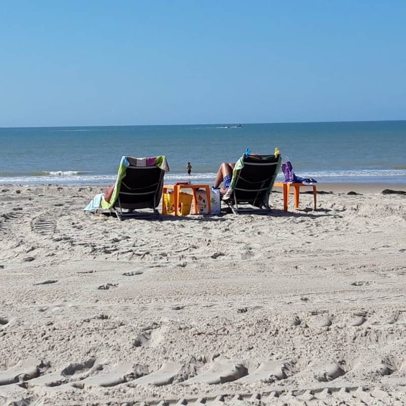 Plage du Touquet fin de saison