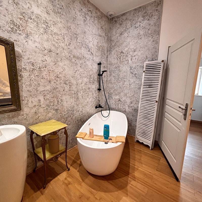 chambre d'hôte- salle de bain