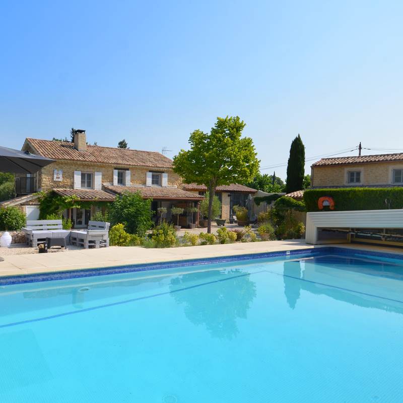 la mas provencal et la piscine