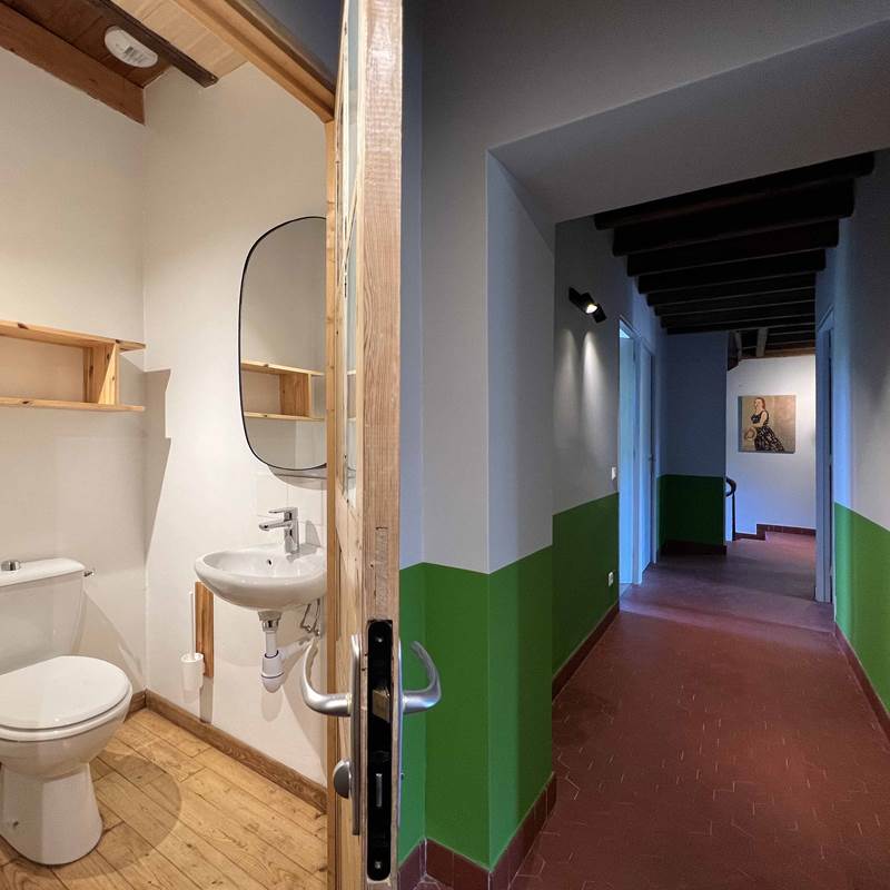WC et dégagement étage