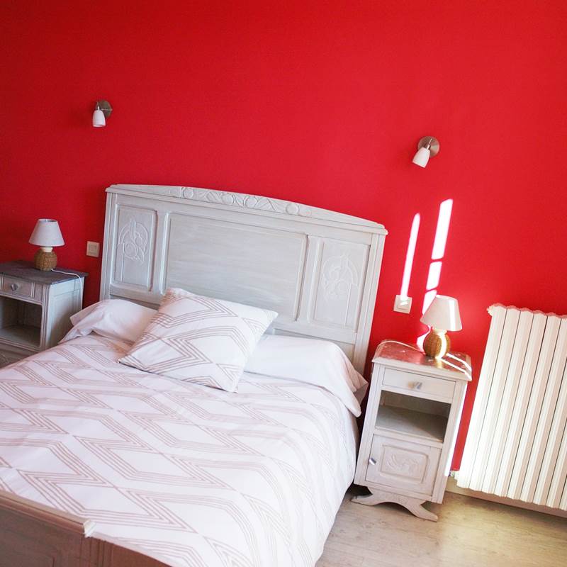 Chambre Compostelle lit double - L'HORIZON DES LANDES