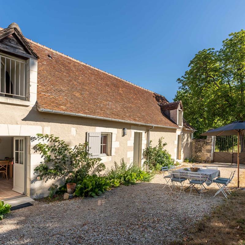 Entrée du gîte du Cerf