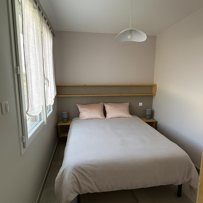 Logement 2 Equilibre LE MAINE LOREVA CONSTANT vue chambre - Copie