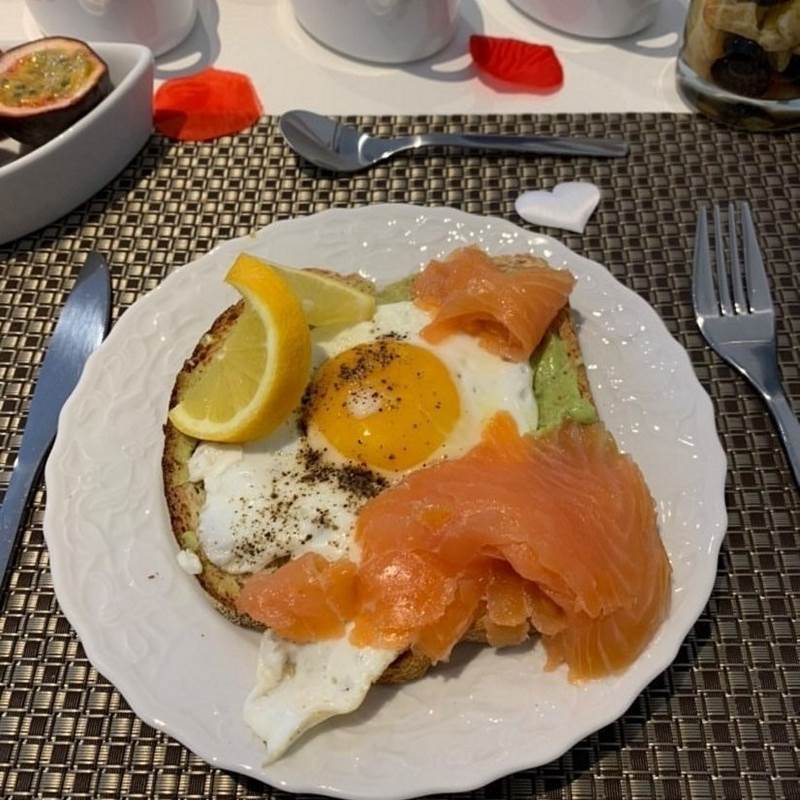 Petit déjeuner spécialités salées