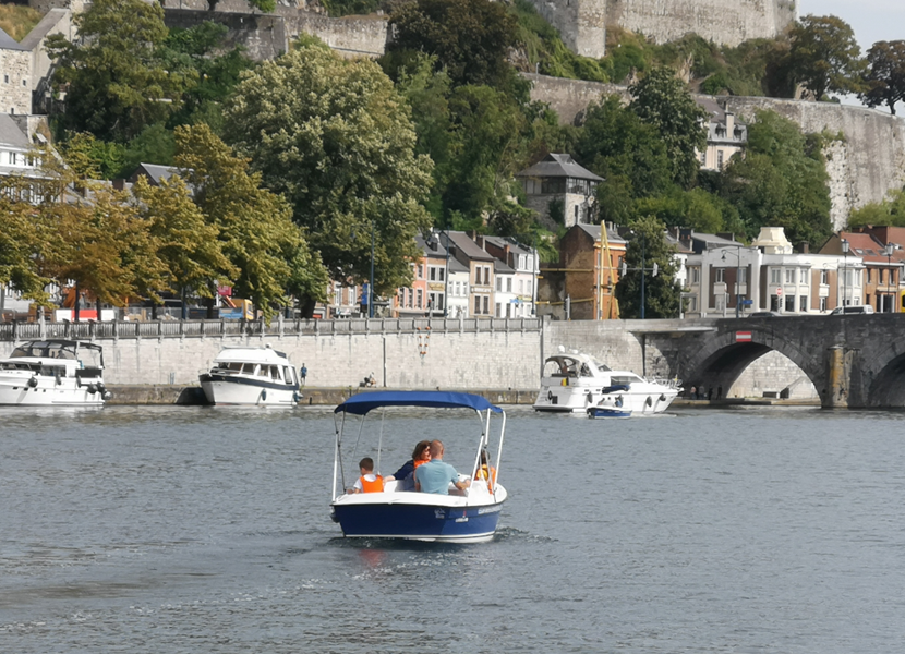 Bateau sans permis - Les Capitaineries de Namur