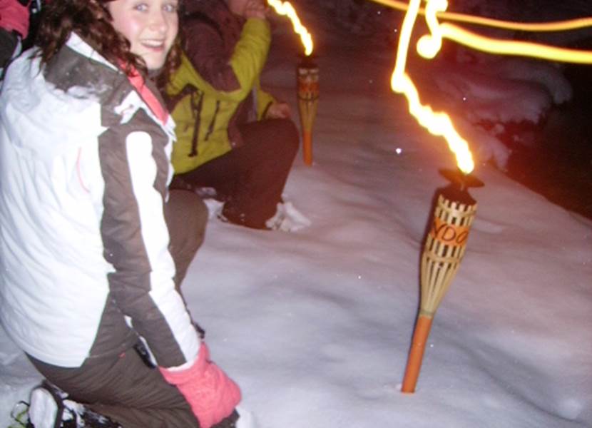 Balade nocturne aux flambeaux