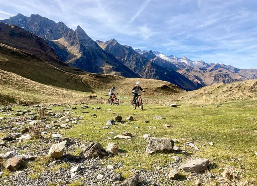 Traversée des altiplanos du val d'Aran