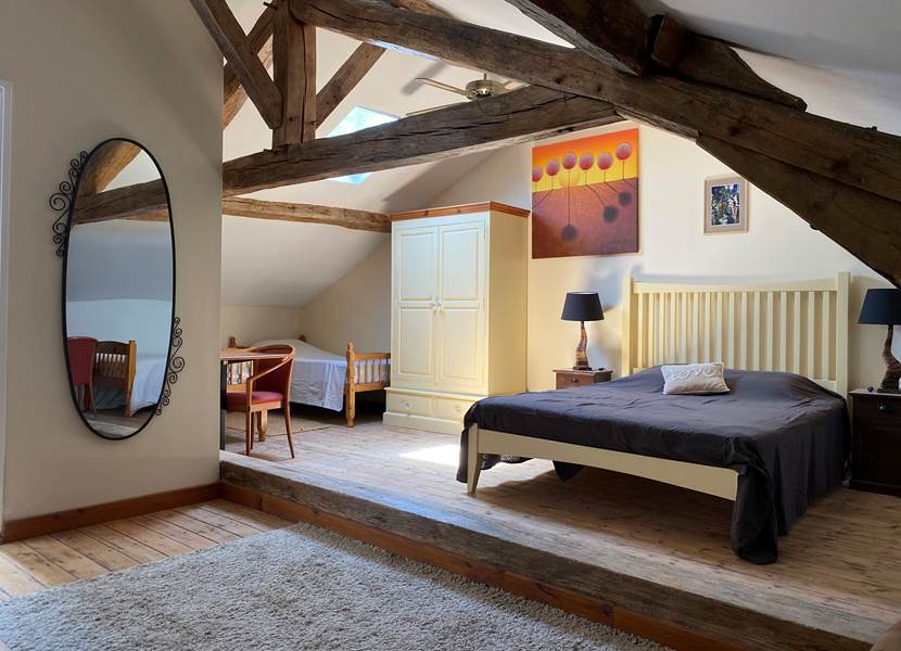 Photo de la Chambre Champagne - Chambres d'hôtes La Grange Richard à Dinsac