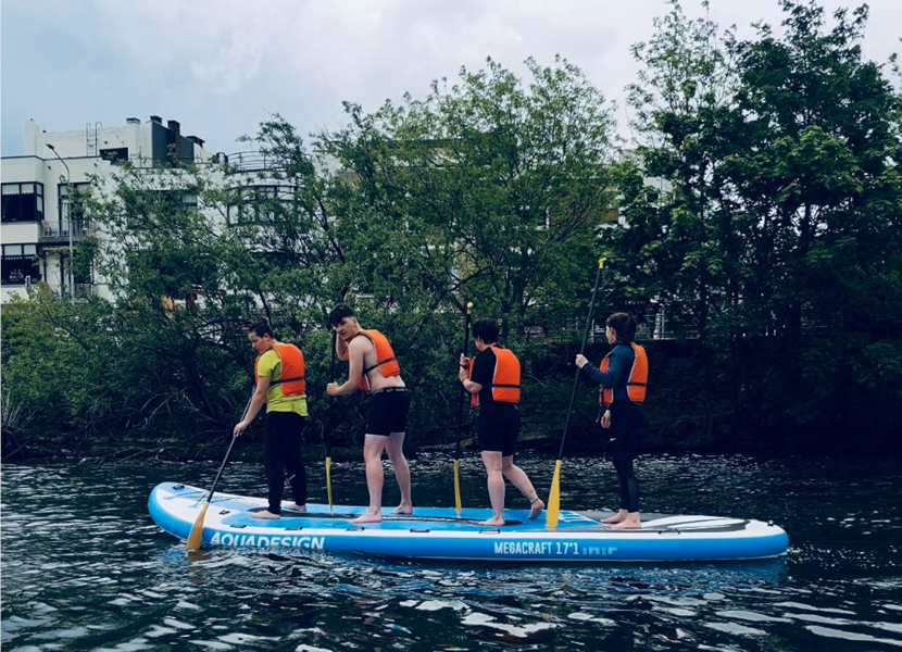 Paddle géant-Les Capitainereis de Namur