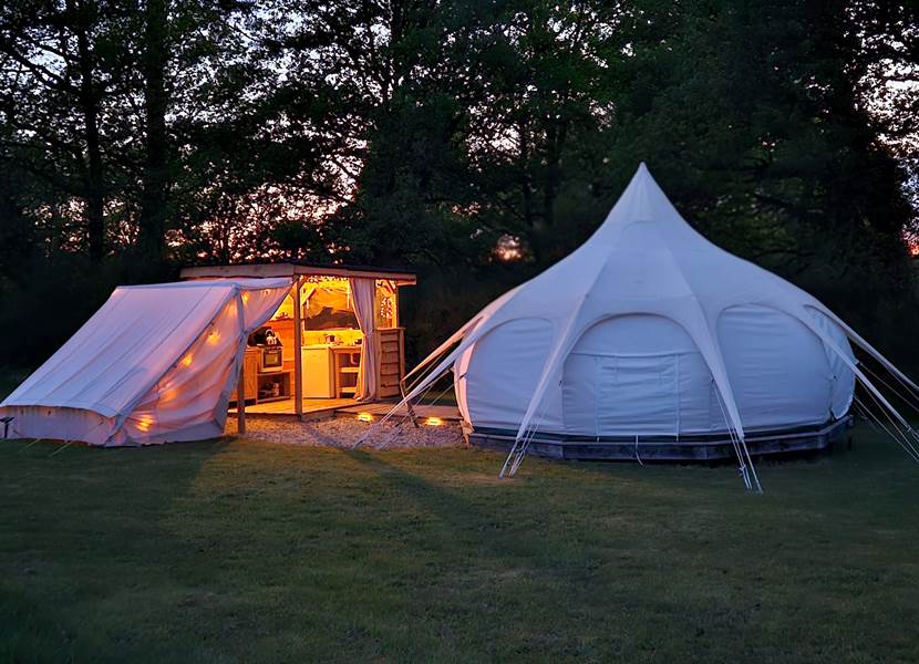 Le Ranch - Lotus belle tipi