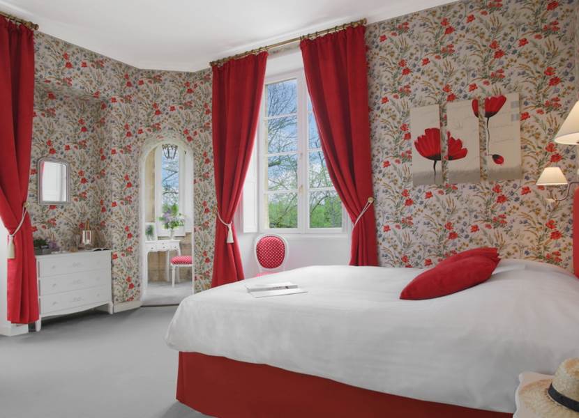 Chambres d'hôtes de charme Coquelicots vue de l'entrée