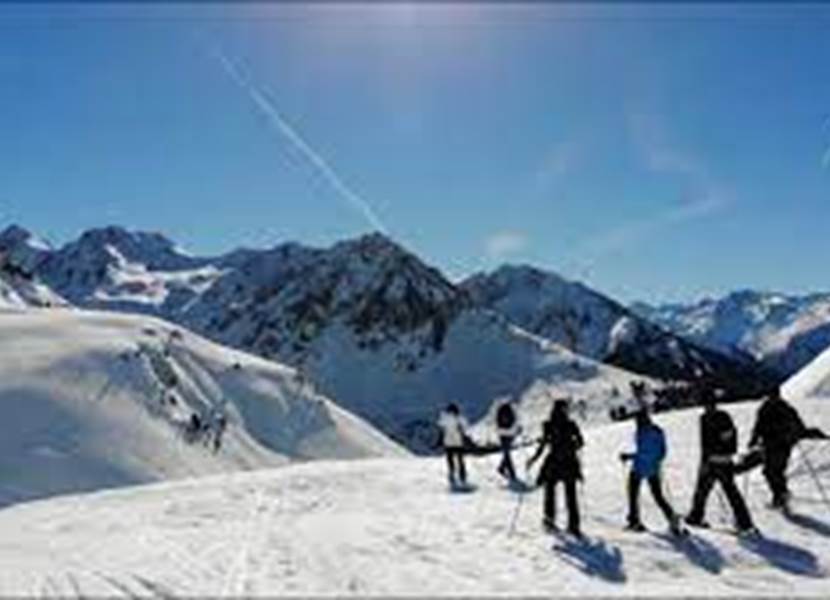 Randonnée à raquettes au vallon d'Aoube