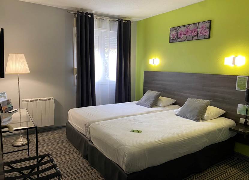 Chambre Lits Simples Confort - Vue sur Jardin