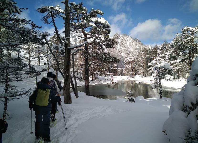 En chemin du lac de Gaube