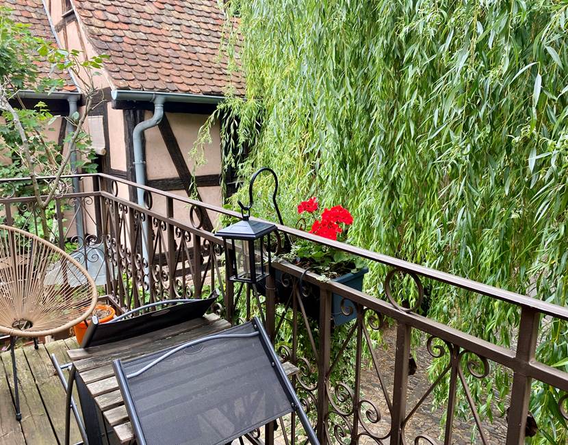 Balcon Schoelcher - Vue sur cour - Au calme - Soleil levant