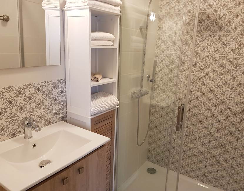 Le Colombier Bretagne, chambres d'hôtes Cabane des 7 îles - salle de bain