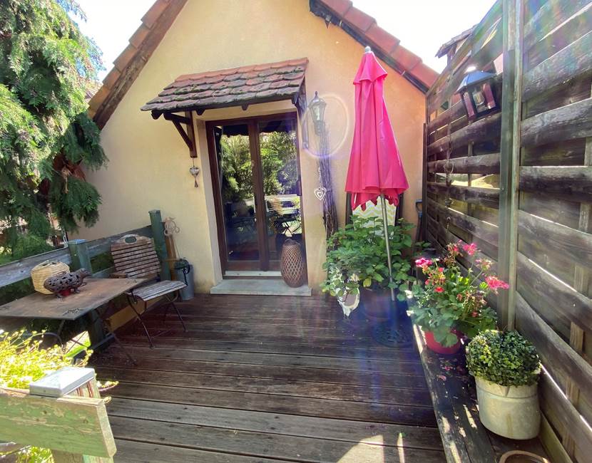 Terrasse soleil couchant - Chambre Campagne