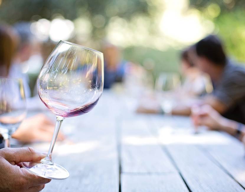 Dégusation vin domaine du Blavet