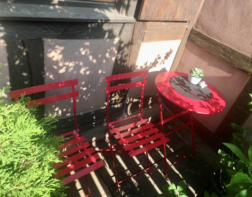 Mini coin terrasse / fumeur