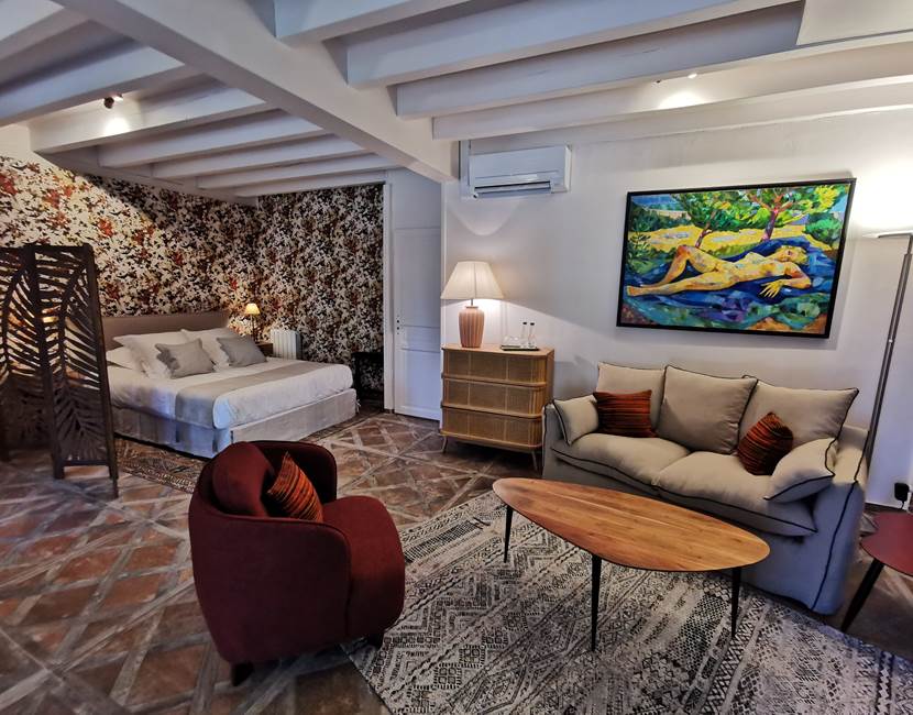 Les Hirondelles côté salon