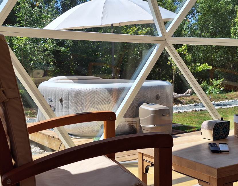 ESCAPADE INSOLITE DOME intérieur