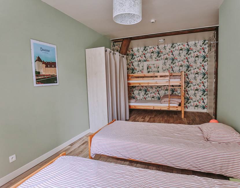 Gîte du moulin - suite perroquet - dortoir
