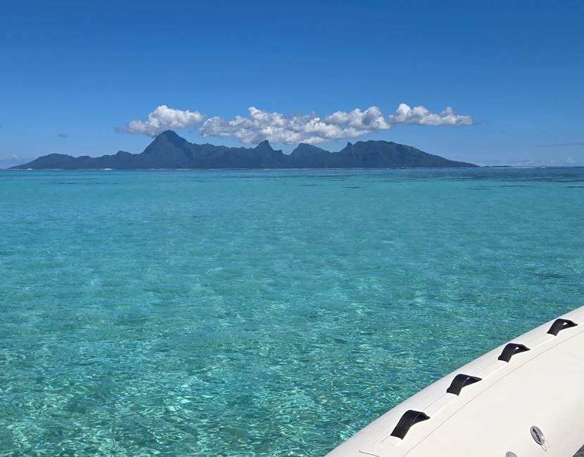 Moorea depuis Tahiti